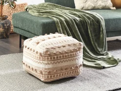 Puf KARAW Bomuld Beige