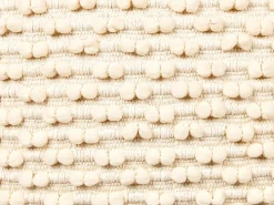 Puf KINGRI Bomuld Lys Beige
