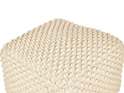 Puf KINGRI Bomuld Lys Beige