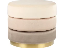 Puf LOUIN Velour Beige
