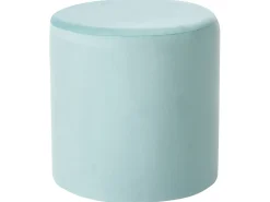 Puf LOVETT Velour Mintgrøn