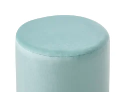 Puf LOVETT Velour Mintgrøn
