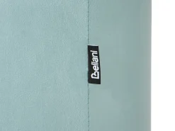Puf LOVETT Velour Mintgrøn
