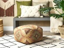 Puf MAGURI Jute Multifarvet