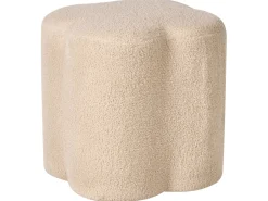 Puf MANCOS Boucle Beige