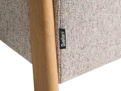 Puf med opbevaring EDLAND 45 cm 43 cm Beige