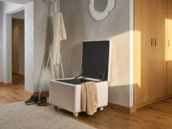 Puf med opbevaring FERNDALE Beige