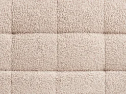 Puf med opbevaring MICHIGAN Boucle Beige