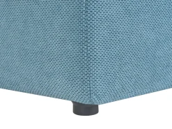 Puf med opbevaring OREM 100 cm 40 cm Blå