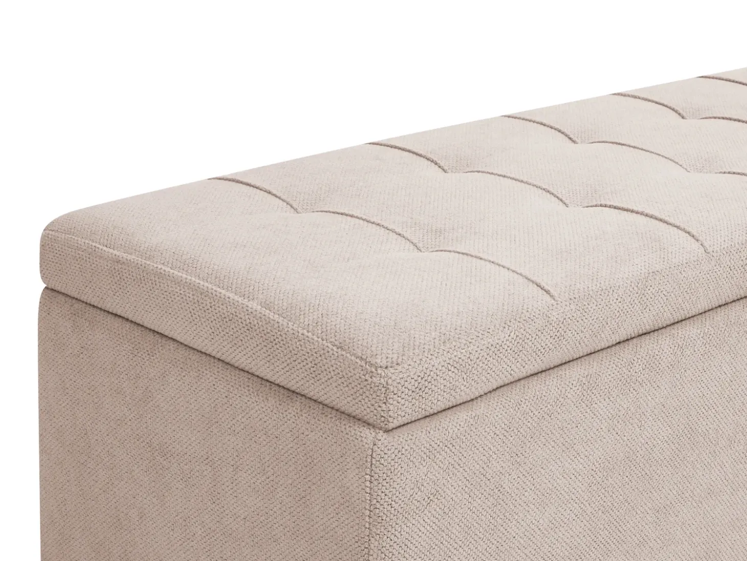 Puf med opbevaring OREM Beige