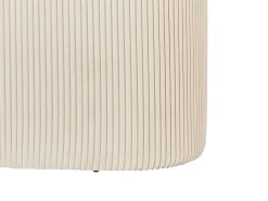Puf med opbevaring RICHLAND Velour Lys Beige