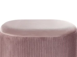 Puf med opbevaring RICHLAND Velour Lyserød