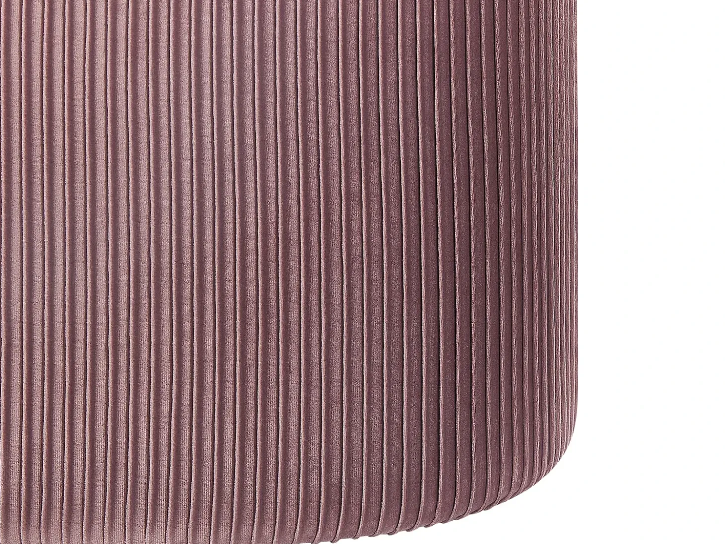 Puf med opbevaring RICHLAND Velour Lyserød