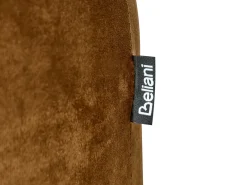 Puf MILLEN Velour Guldbrun