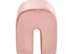 Puf MODOC Velour Lyserød
