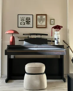 Puf MONTEREY Kunstlinned Beige