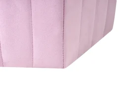 Puf MURIETTA Velour Lysviolet