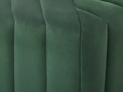 Puf MURIETTA Velour Mørkegrøn