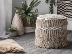 Puf NOIDA Bomuld Beige