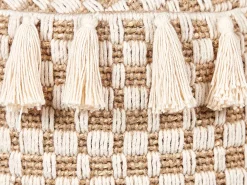 Puf PIRAK Bomuld Lys Beige