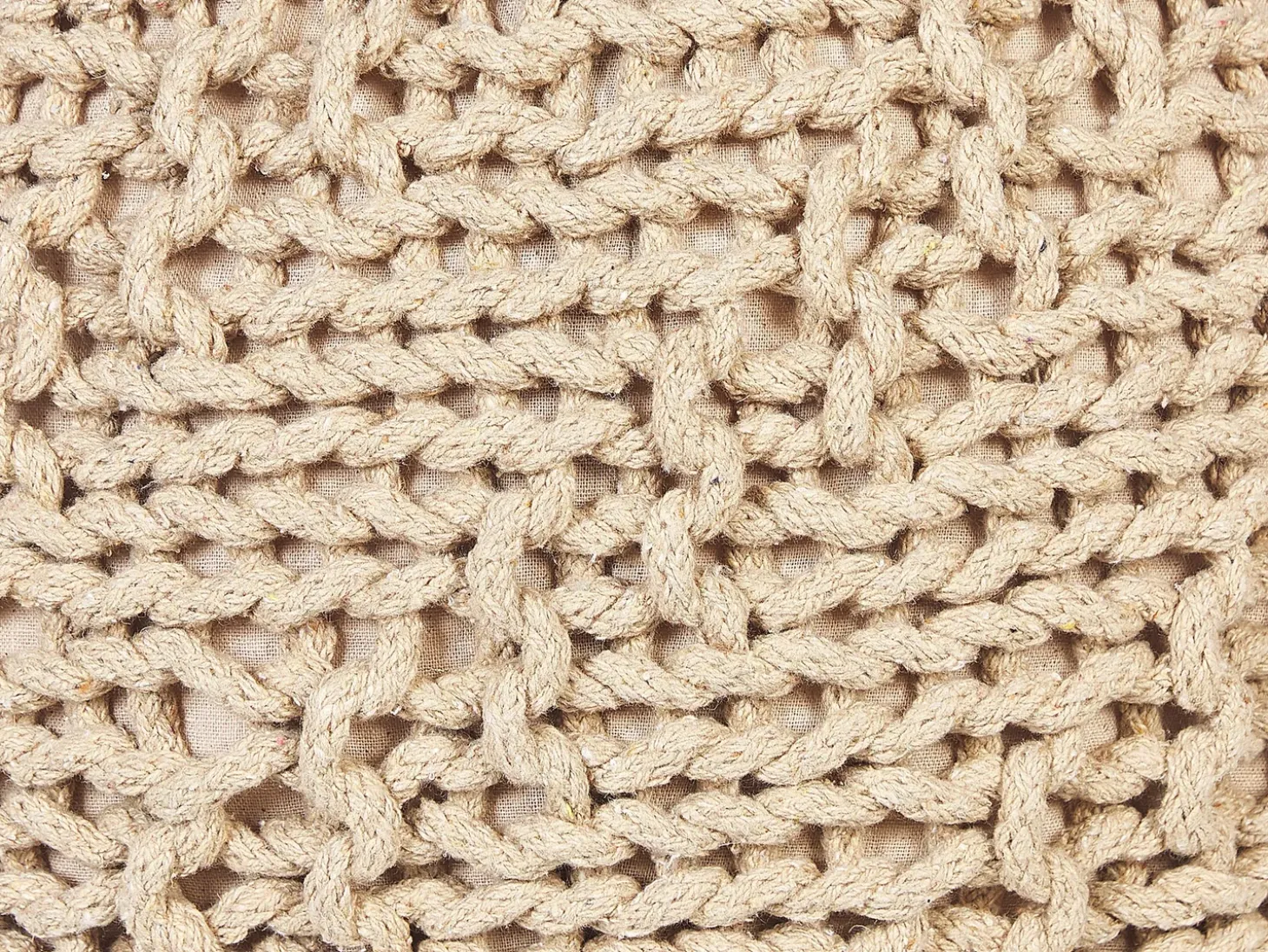 Puf PRIENE Bomuld Beige