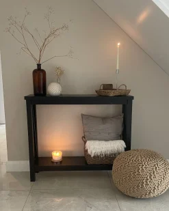 Puf PRIENE Bomuld Beige