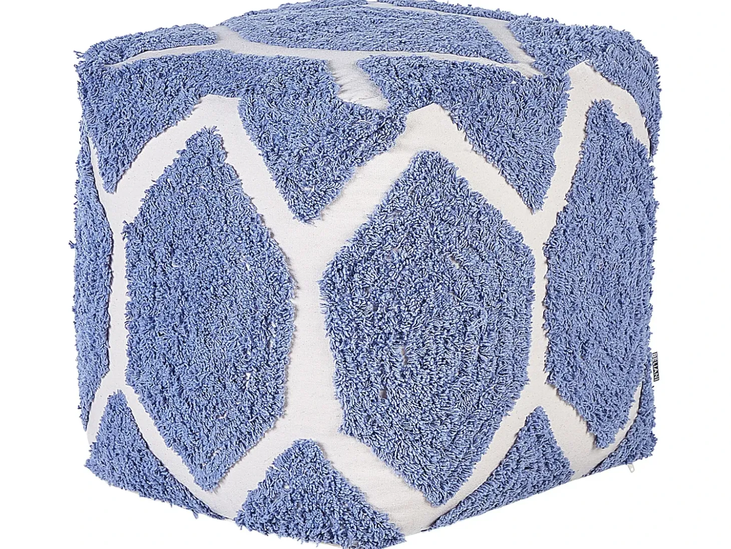 Puf ROJHAN Bomuld Blå