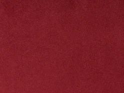 Puf SELBY Velour Mørkerød