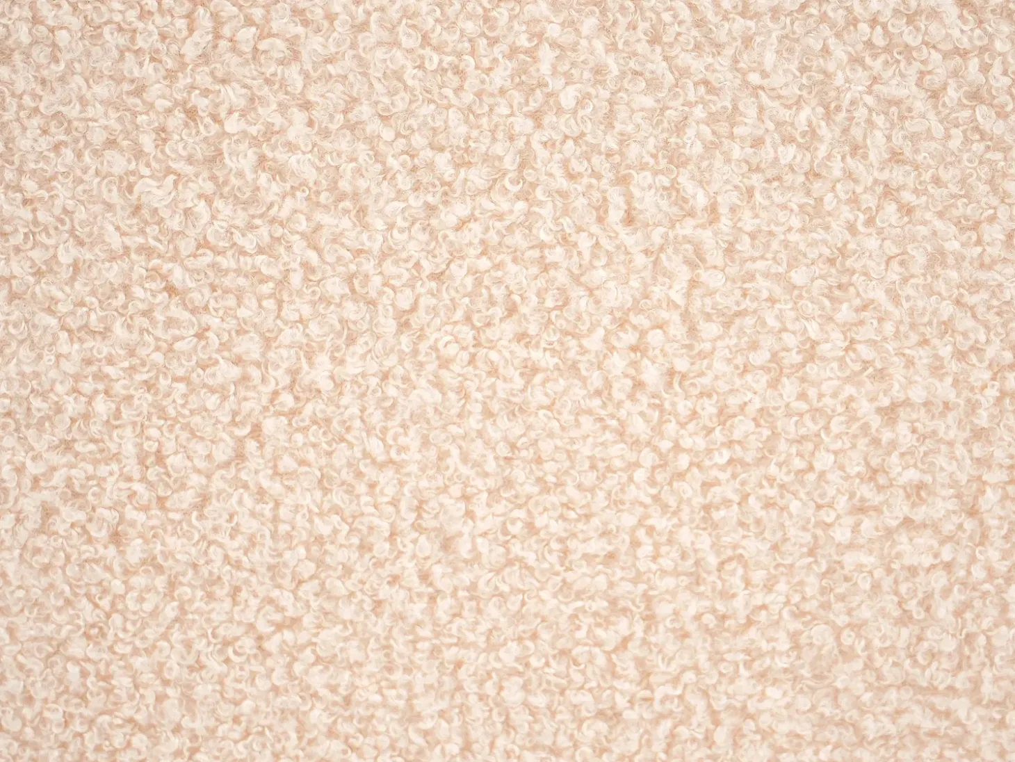 Puf SINCLAIR Boucle Beige