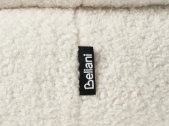 Puf SUMPTER Boucle Cremehvid