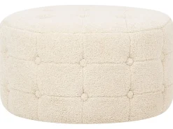 Puf TAMPA Boucle Beige