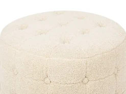 Puf TAMPA Boucle Beige
