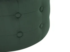 Puf TAMPA Velour Mørkegrøn