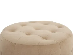 Puf TAMPA Velour Sand Beige