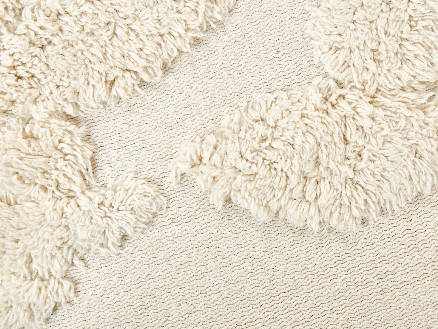 Puf Tuftet MULTAN Bomuld Beige