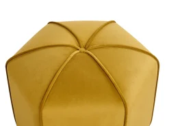 Puf WISHEK Velour Gul