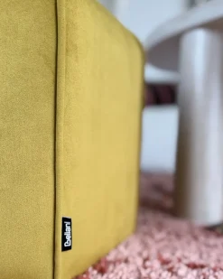 Puf WISHEK Velour Gul