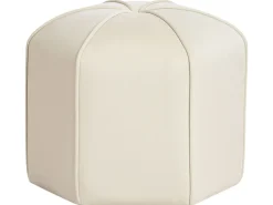 Puf WISHEK Velour Lys Beige