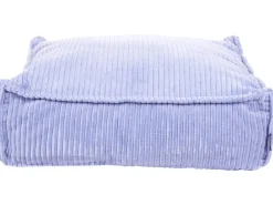 Puf ALLOZAI Velour Lysviolet