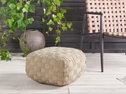 Puf BODLA Syntetisk materiale Beige