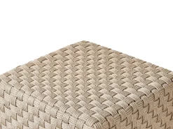 Puf NALLI Syntetisk materiale Brungrå