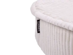 Puf NILI Velour Lys Beige