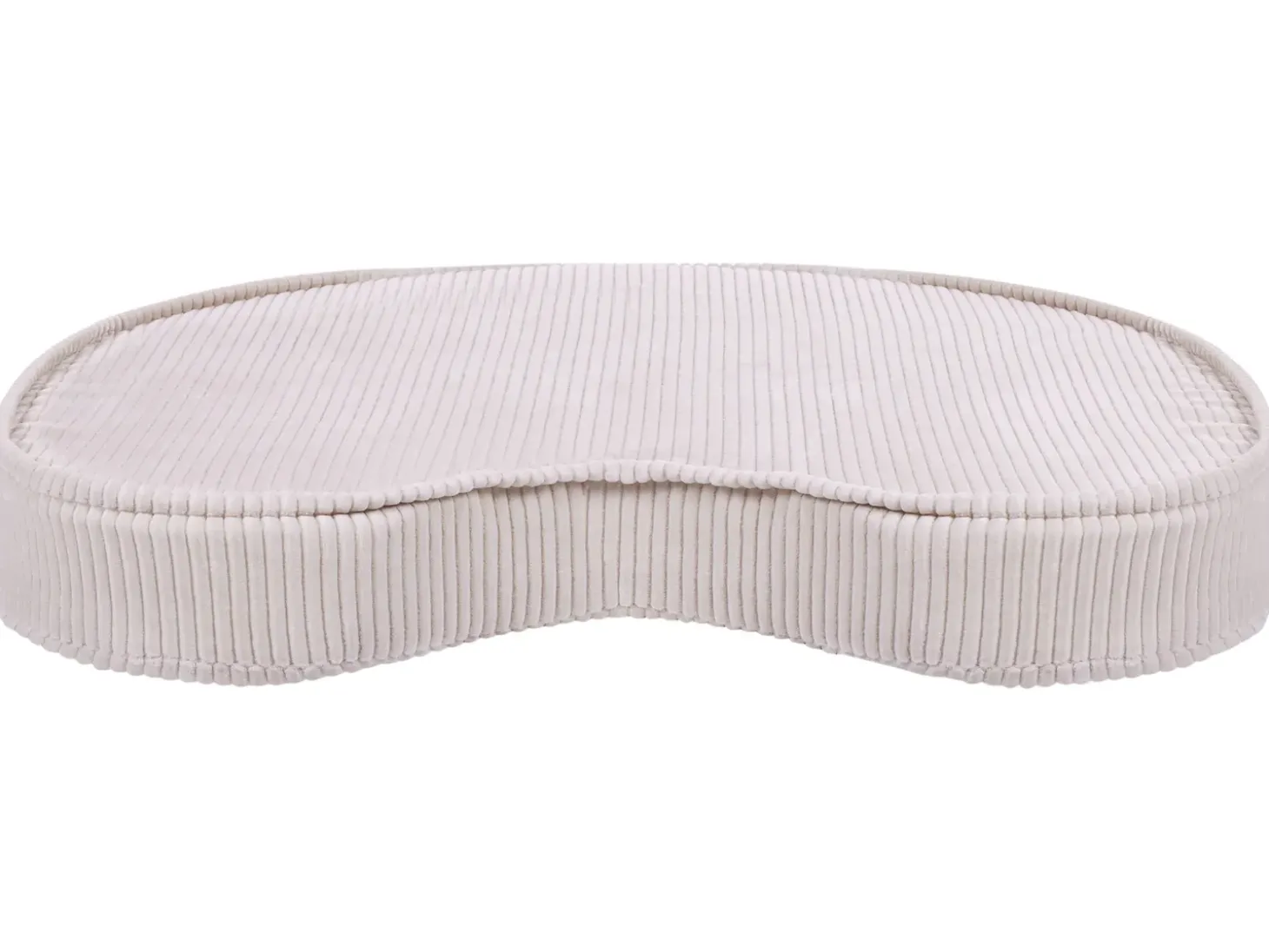 Puf NILI Velour Lys Beige