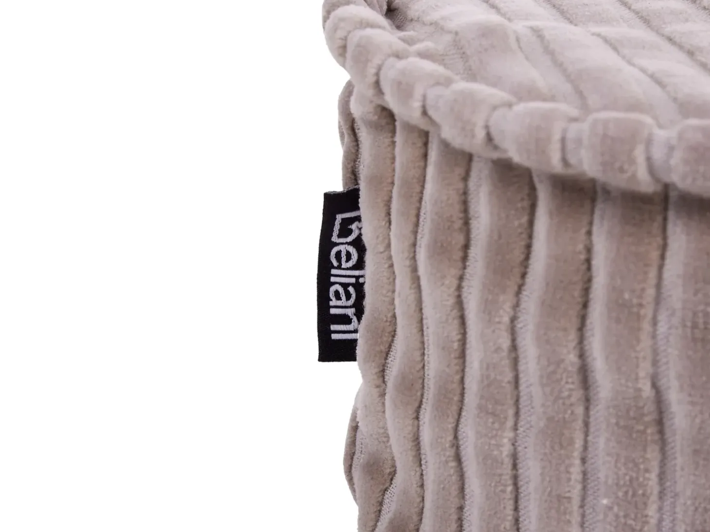 Puf NILI Velour Lys Beige