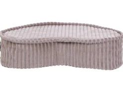 Puf NILI Velour Lys Beige