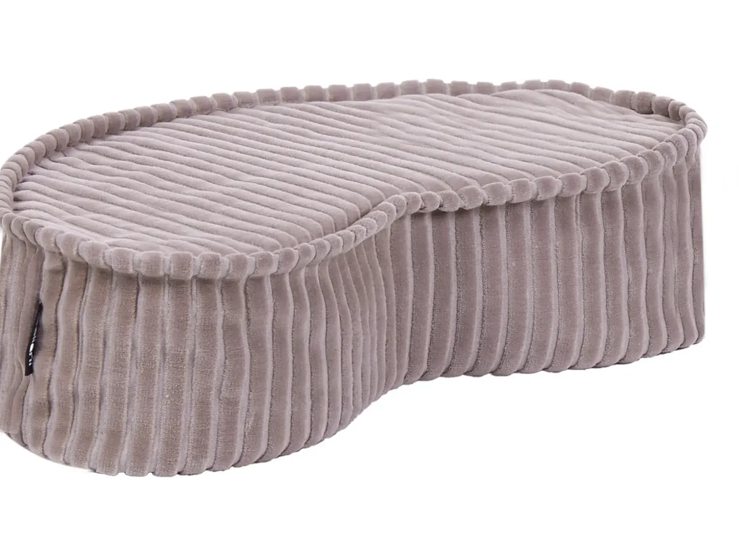 Puf NILI Velour Lys Beige