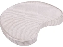 Puf NILI Velour Lys Beige