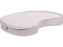Puf NILI Velour Lys Beige