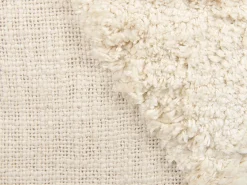 Pyntepude AVIUM Bomuld 45 x 45 cm Lys Beige Geometrisk mønster
