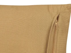 Pyntepude BANYAN Bomuld 45 x 45 cm Sand Beige Geometrisk mønster